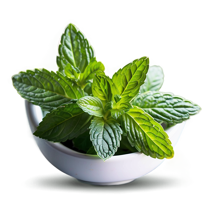 Aromatic Mint Culinary Png Evm93