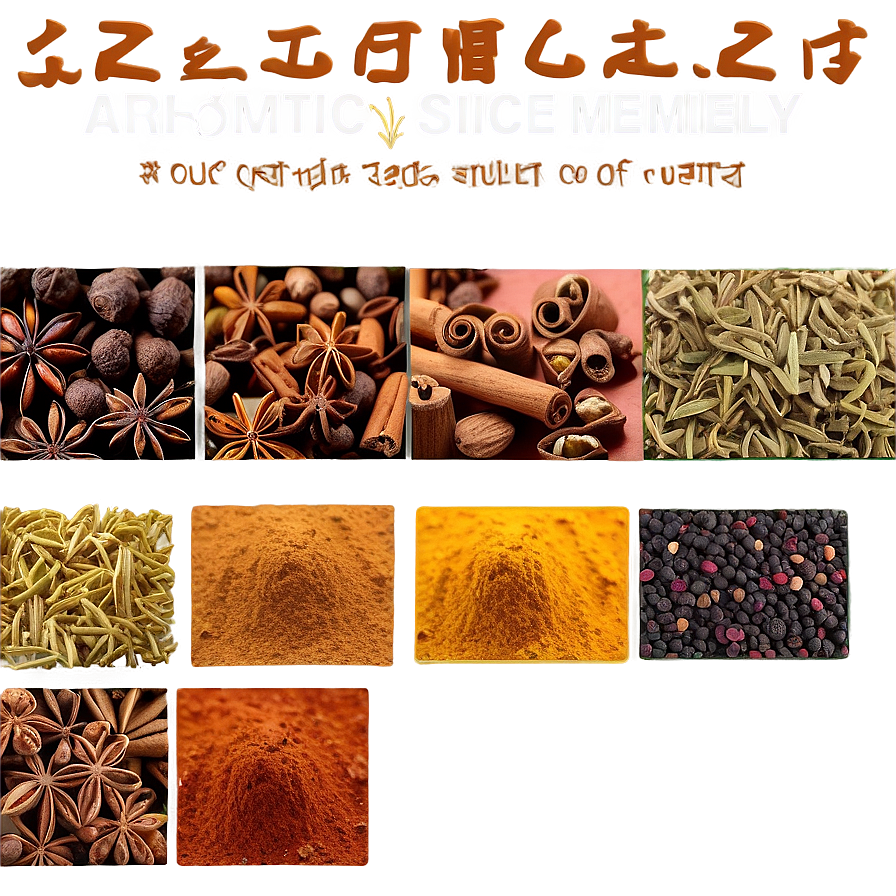 Aromatic Spice Medley Png 14