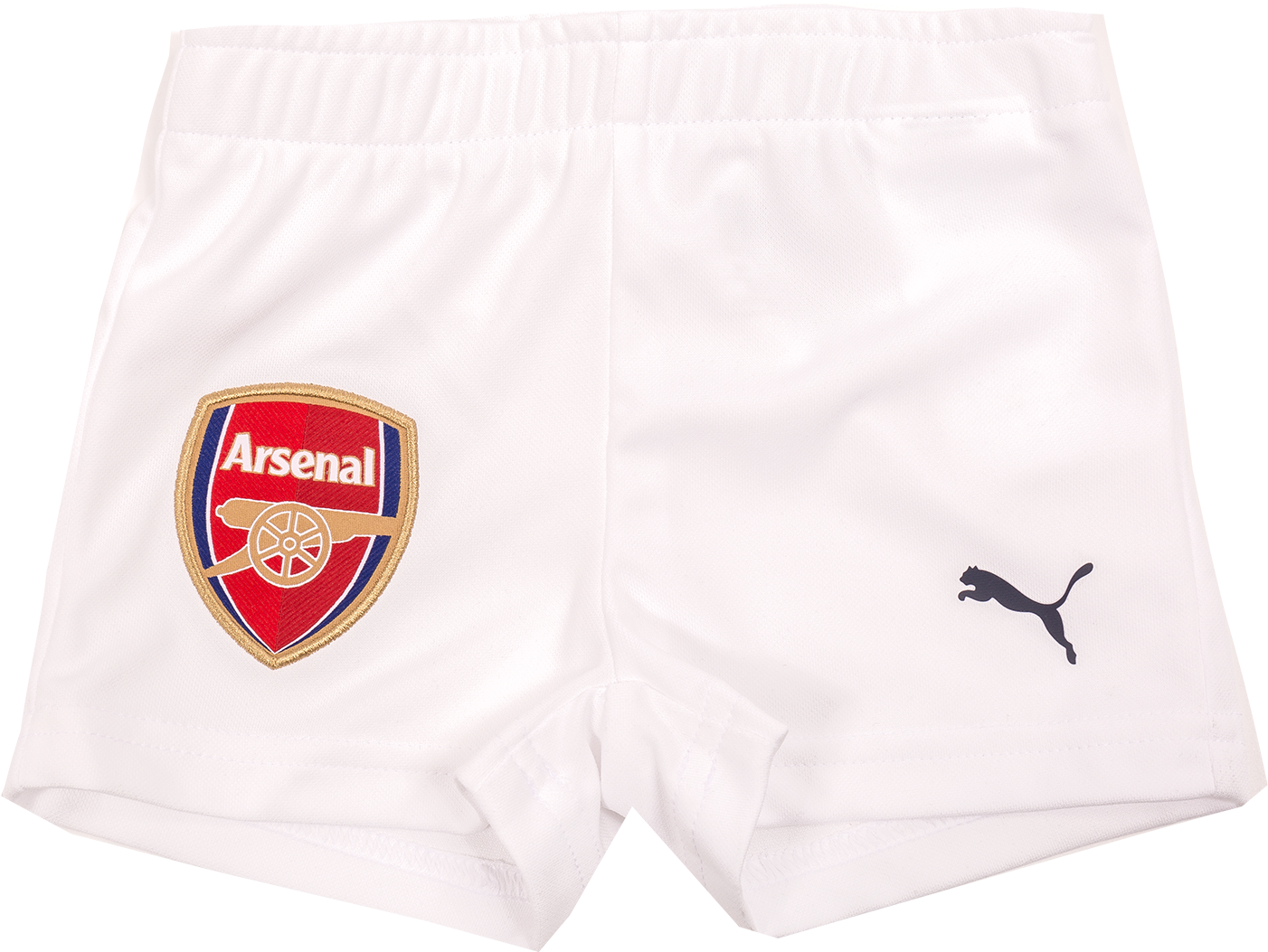 Arsenal F C White Shortswith Logoand Puma Symbol