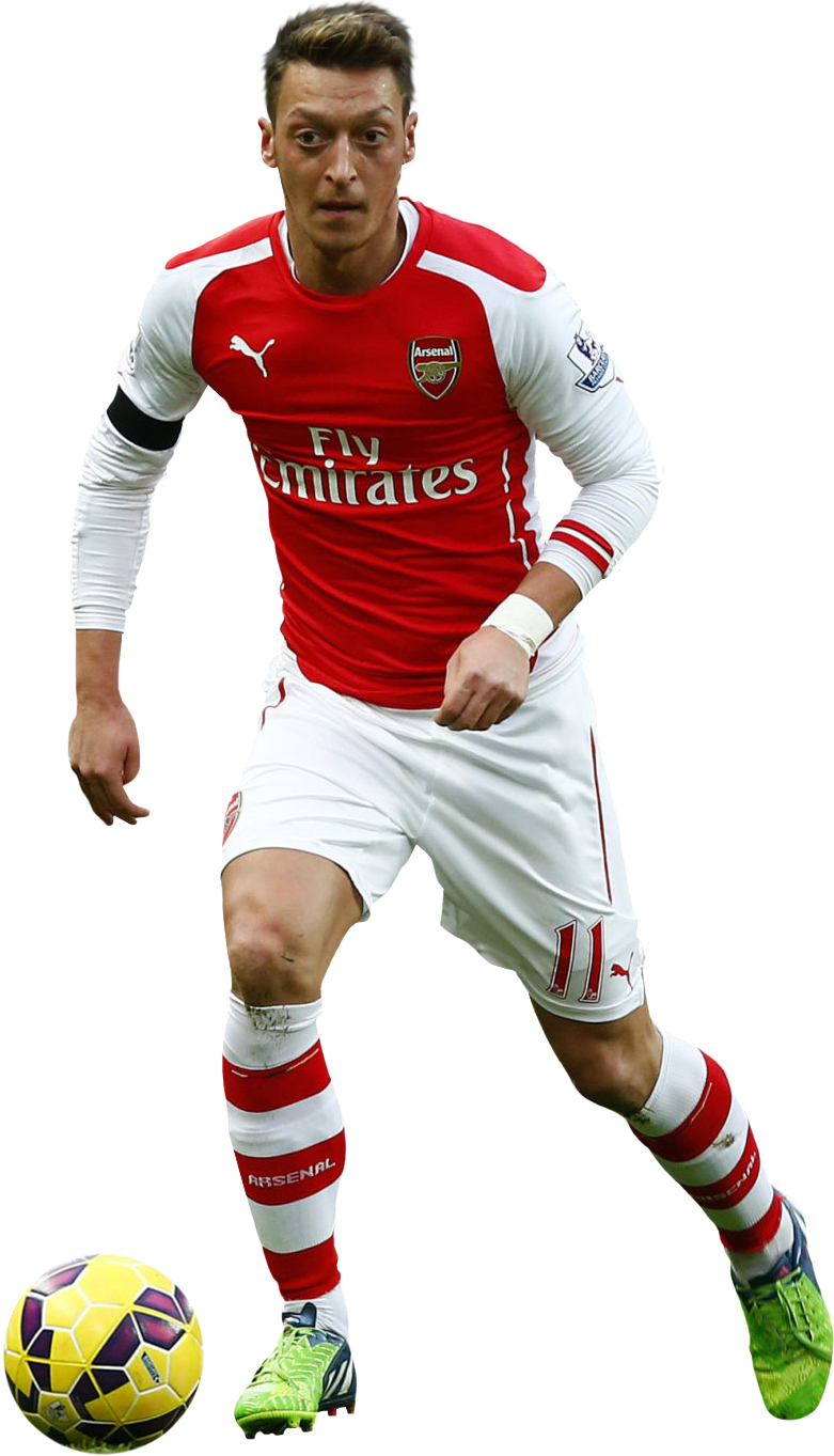 Arsenal Midfielder In Action