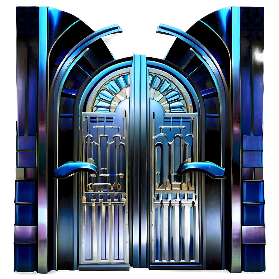 Art Deco Door Png Too