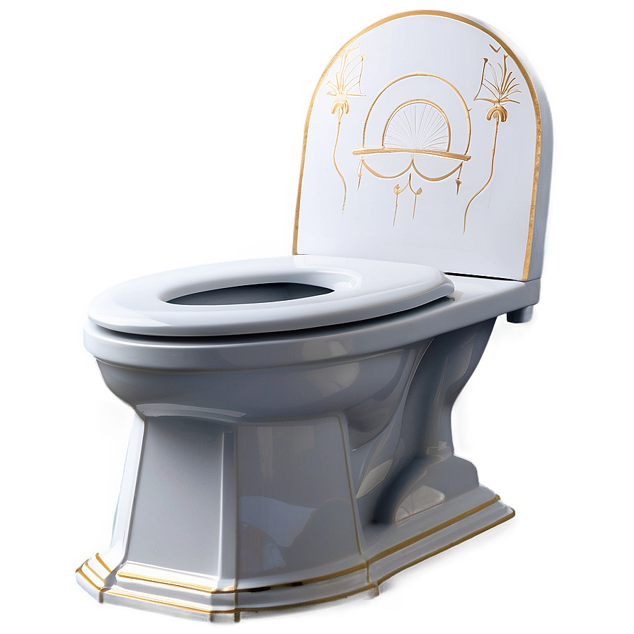 Art Deco Inspired Toilet Png 97