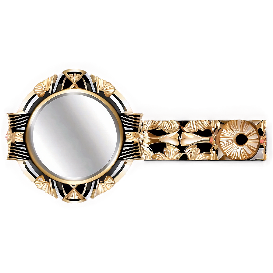 Art Deco Mirror Frame Png 31