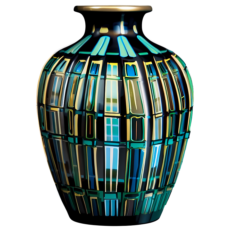 Art Deco Vase Png Lpr