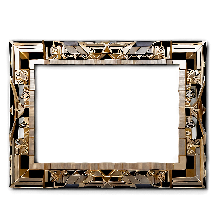 Art Deco Wedding Frame Png Uxx