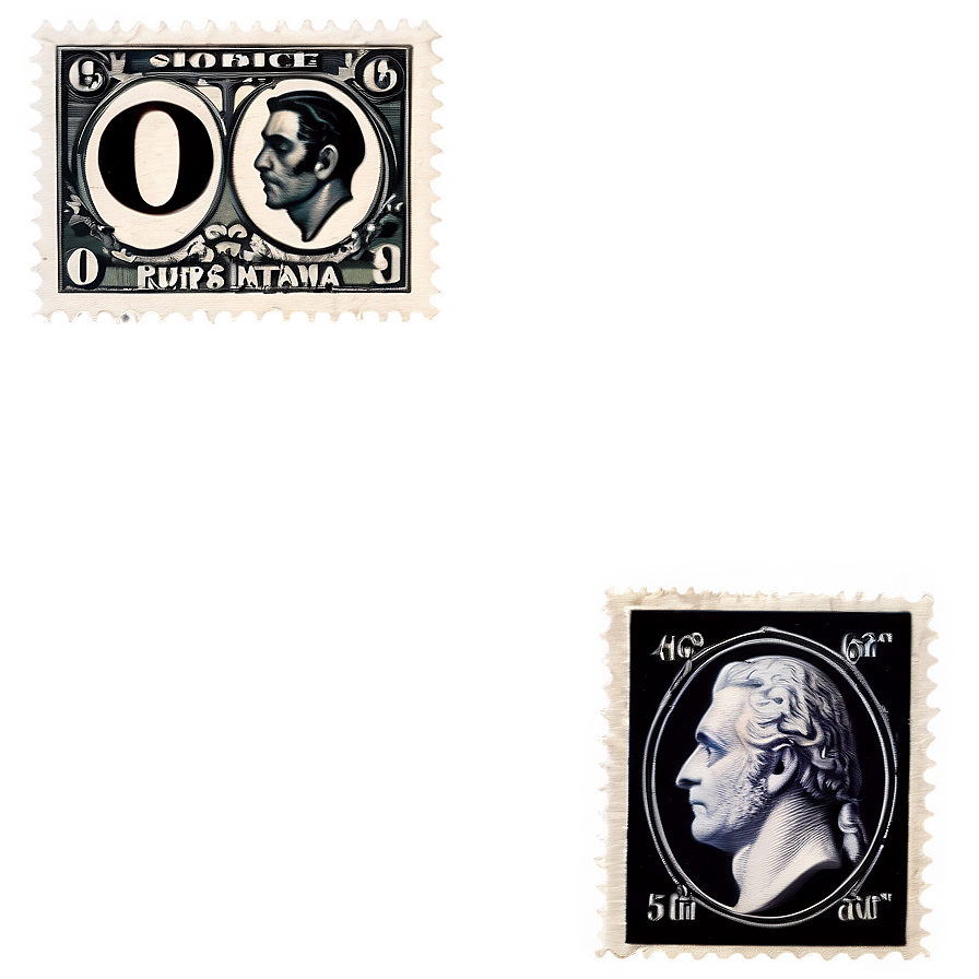 Art Movements Postage Stamp Png 58