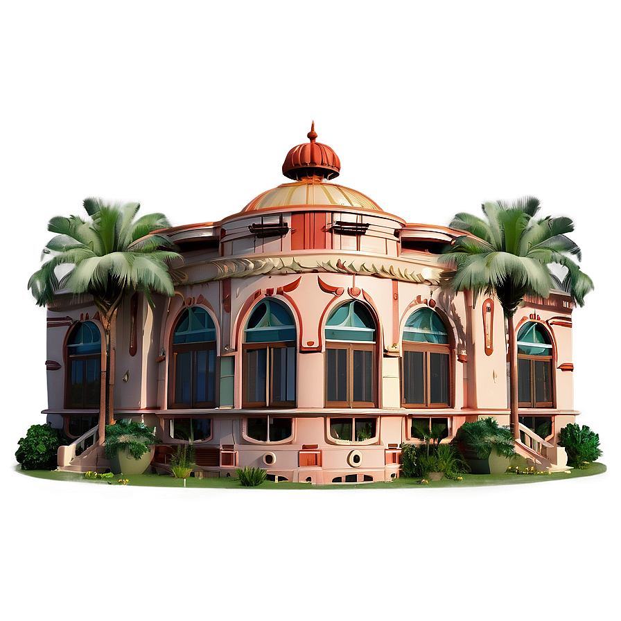 Art Nouveau Building Png Hhx