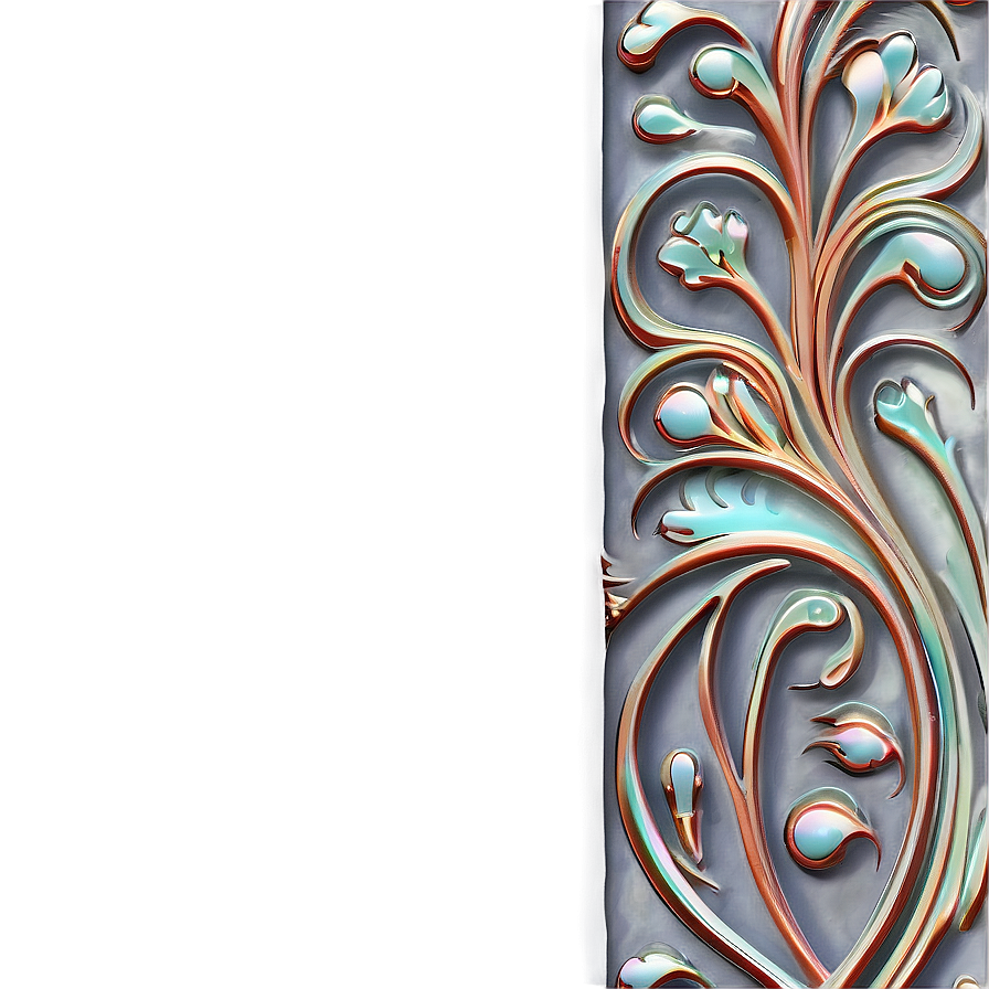 Art Nouveau Corner Png 06122024