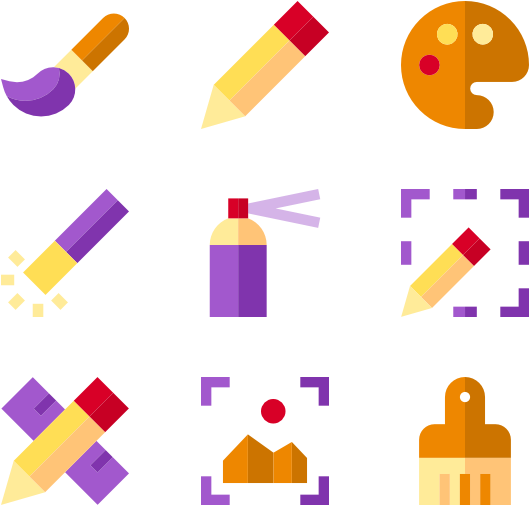 Artand Design Tools Icons