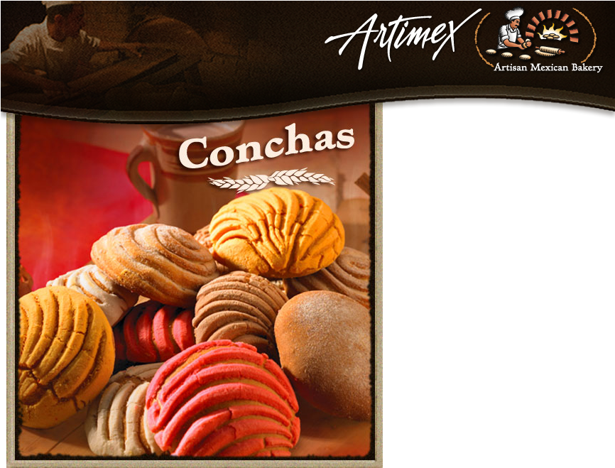 Artisan Mexican Bakery Conchas Pastries