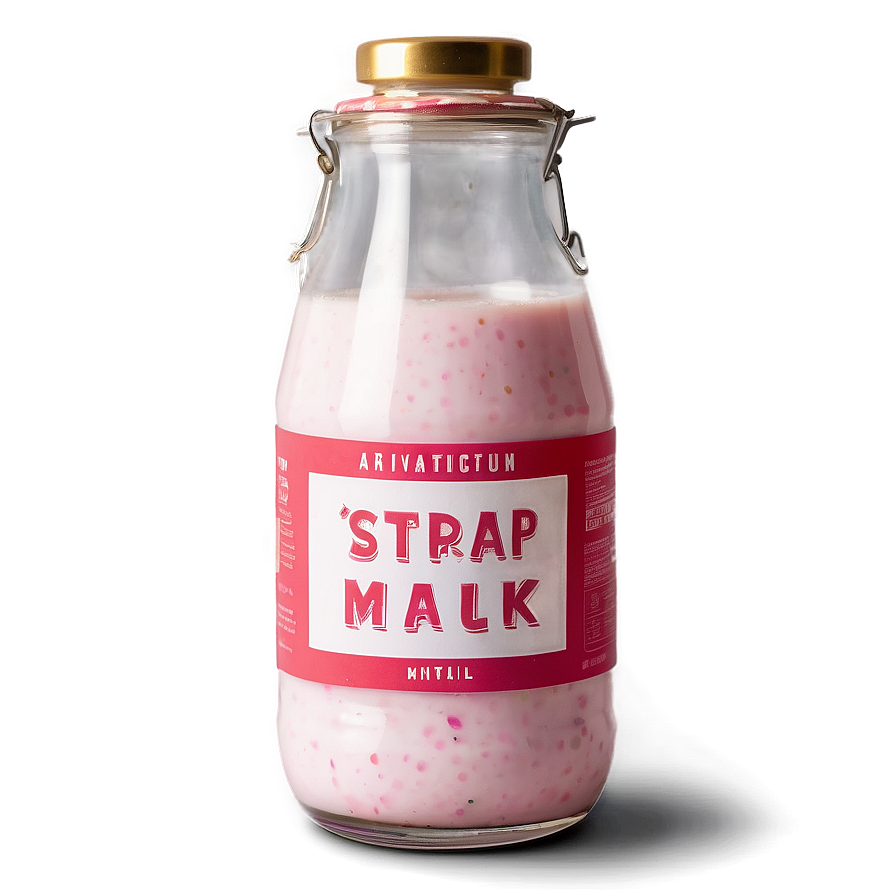 Artisan Strawberry Milk Png Cqh96