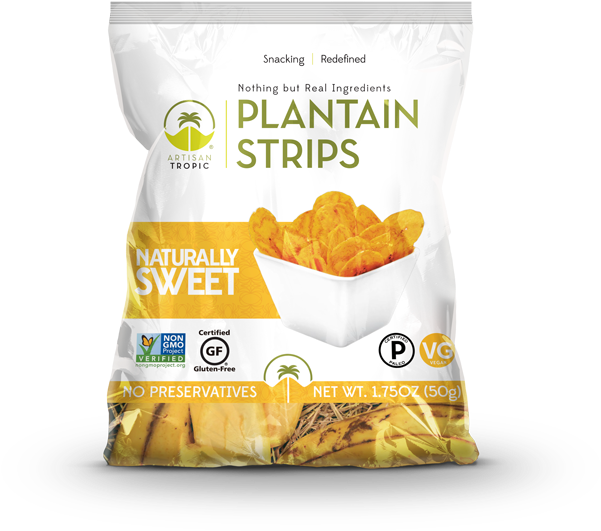 Artisan Tropic Plantain Strips Package