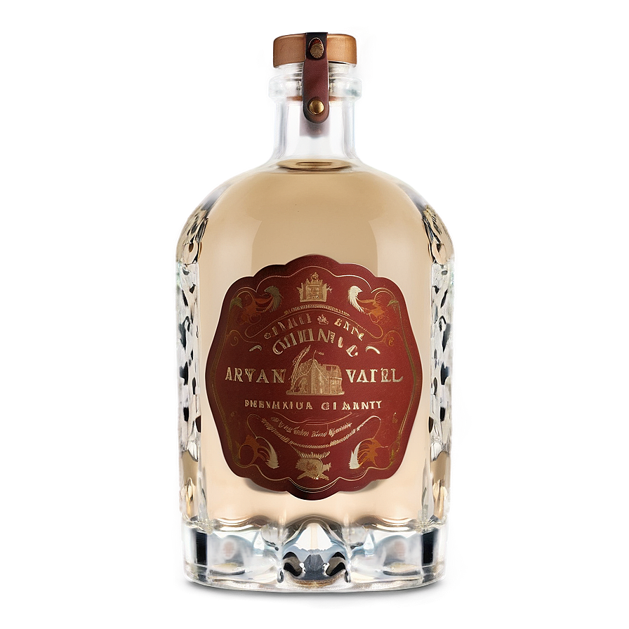 Artisanal Gin Bottle Png Bxj78