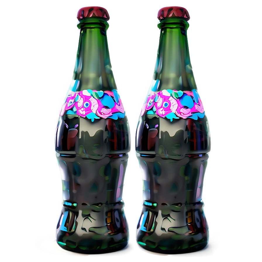 Artisanal Soda Bottle Png 06112024