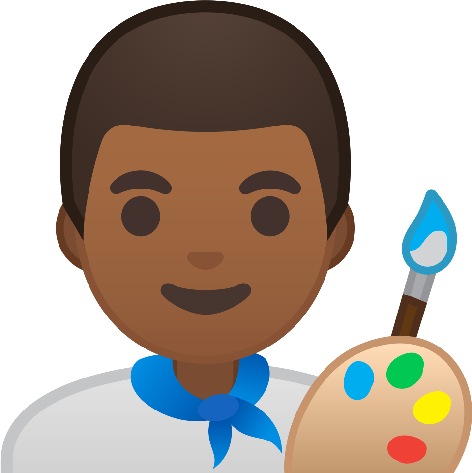 Artist Emoji With Palette