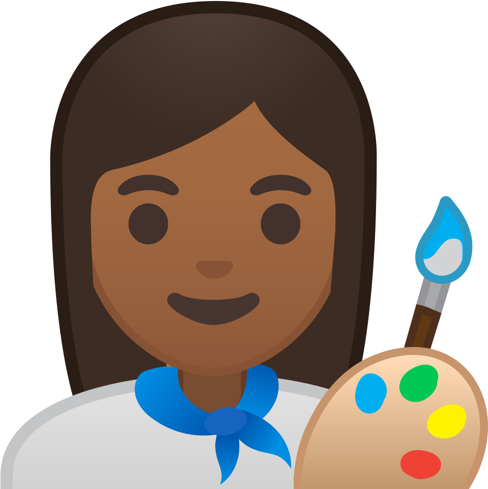 Artist Emoji With Palette