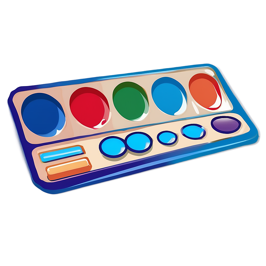 Artist's Palette Clipart Png 06212024