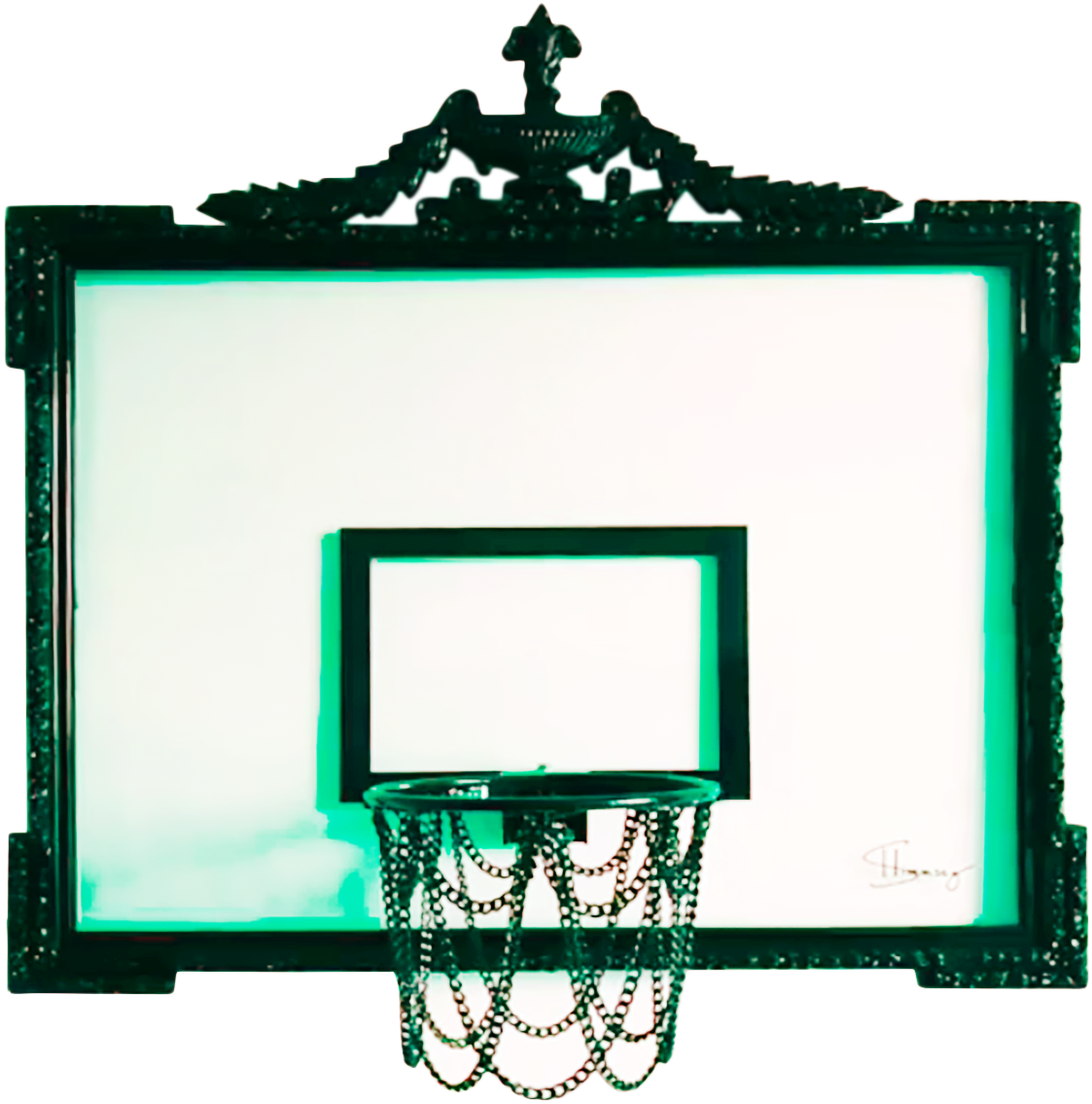 Artistic Basketball Hoop Frame