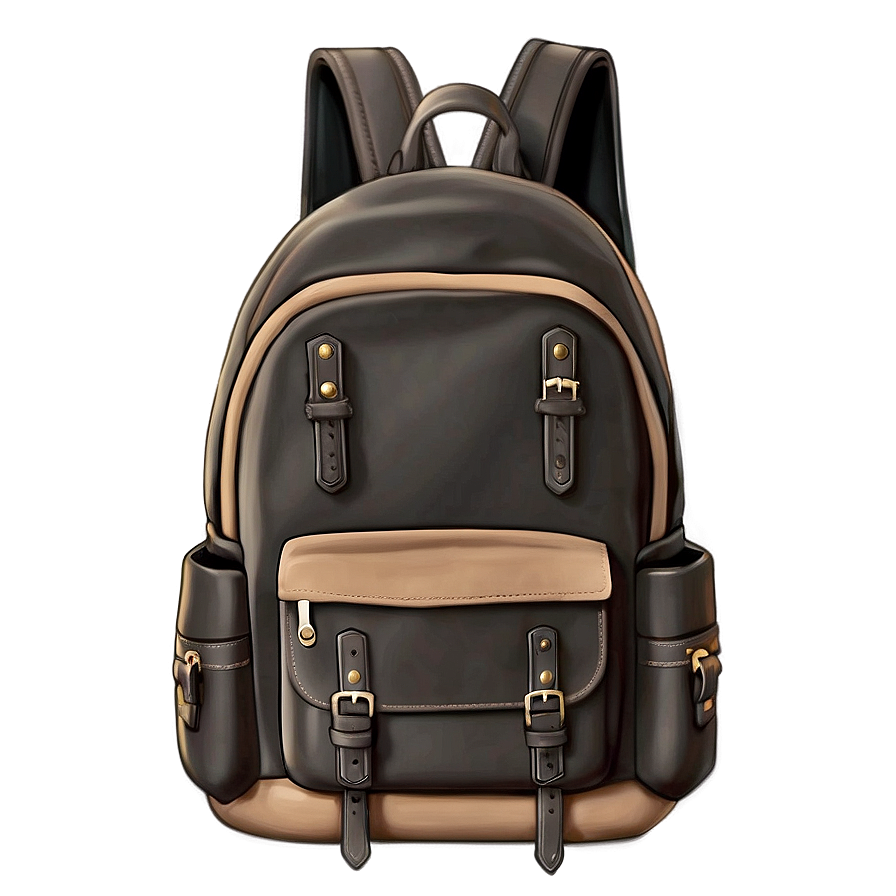 Artistic Bookbag Png 06212024