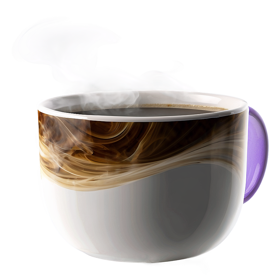 Artistic Coffee Smoke Concept Png 06262024