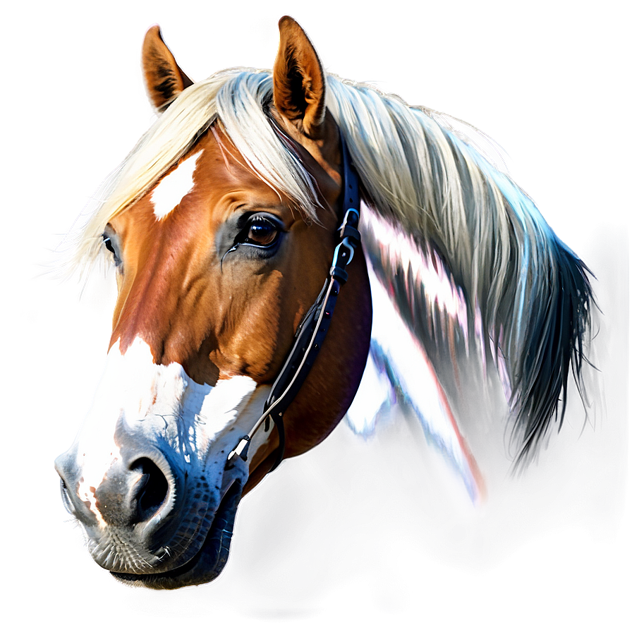 Artistic Horse Head Expression Png Oof98