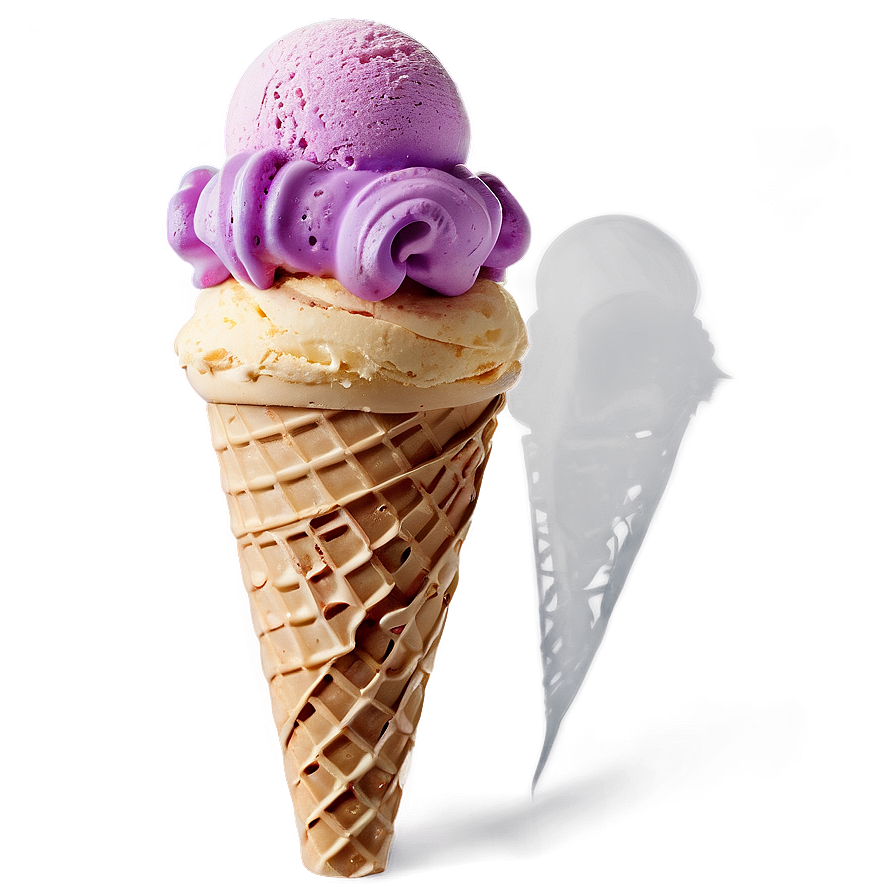 Artistic Ice Cream Cone Png Gsk24