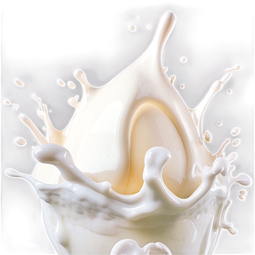 Artistic Milk Splash Png Crg