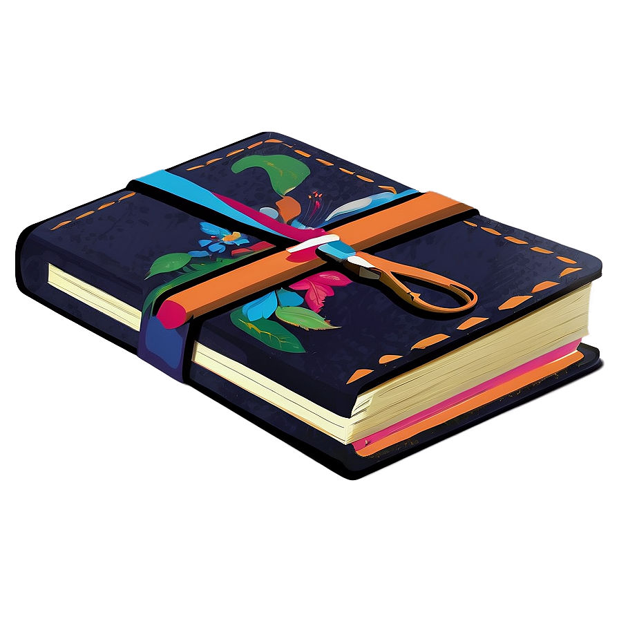 Artistic Notebook Cover Png 64