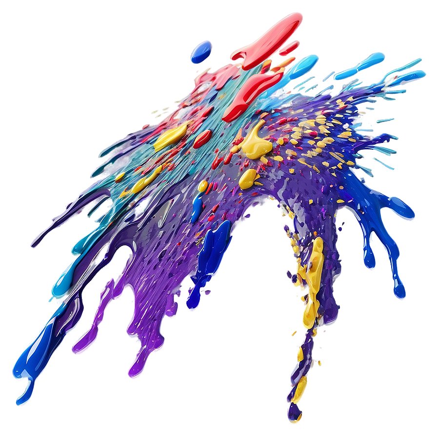 Artistic Paint Splatter Png Gdv