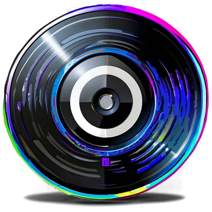 Artistic Record Button Png Axs