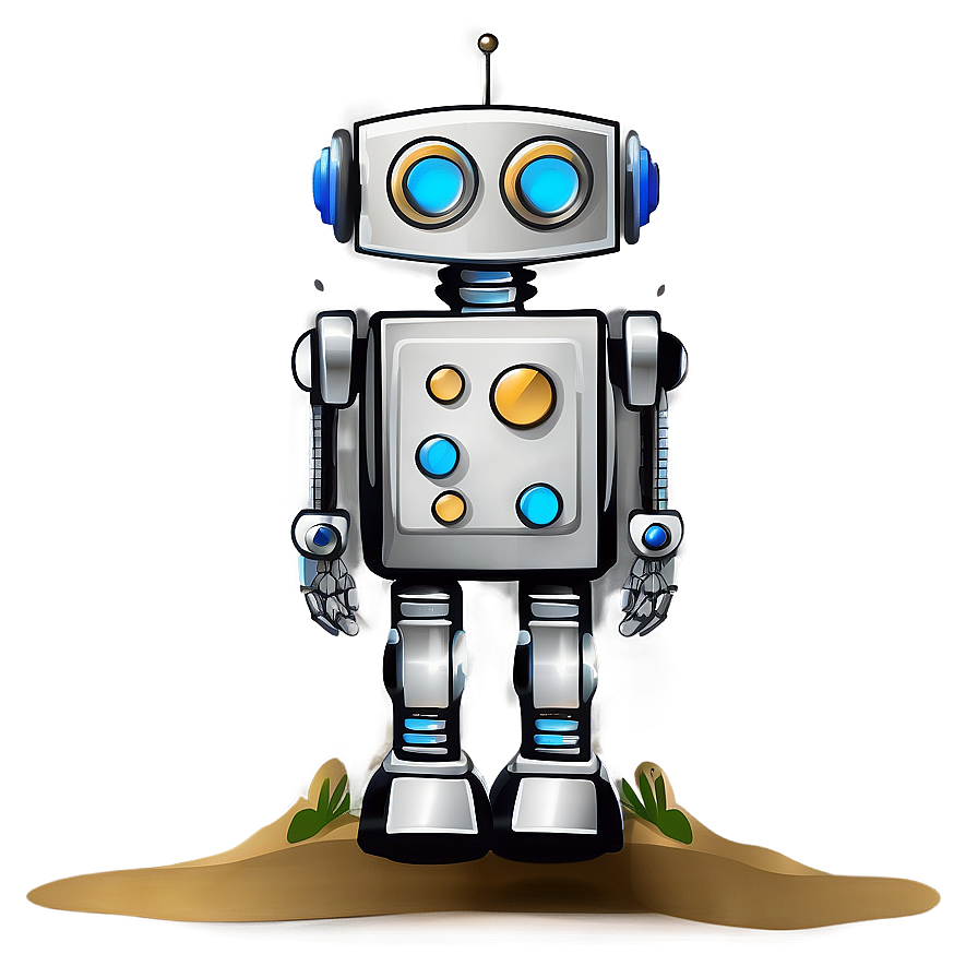 Artistic Robot Clipart Png 42