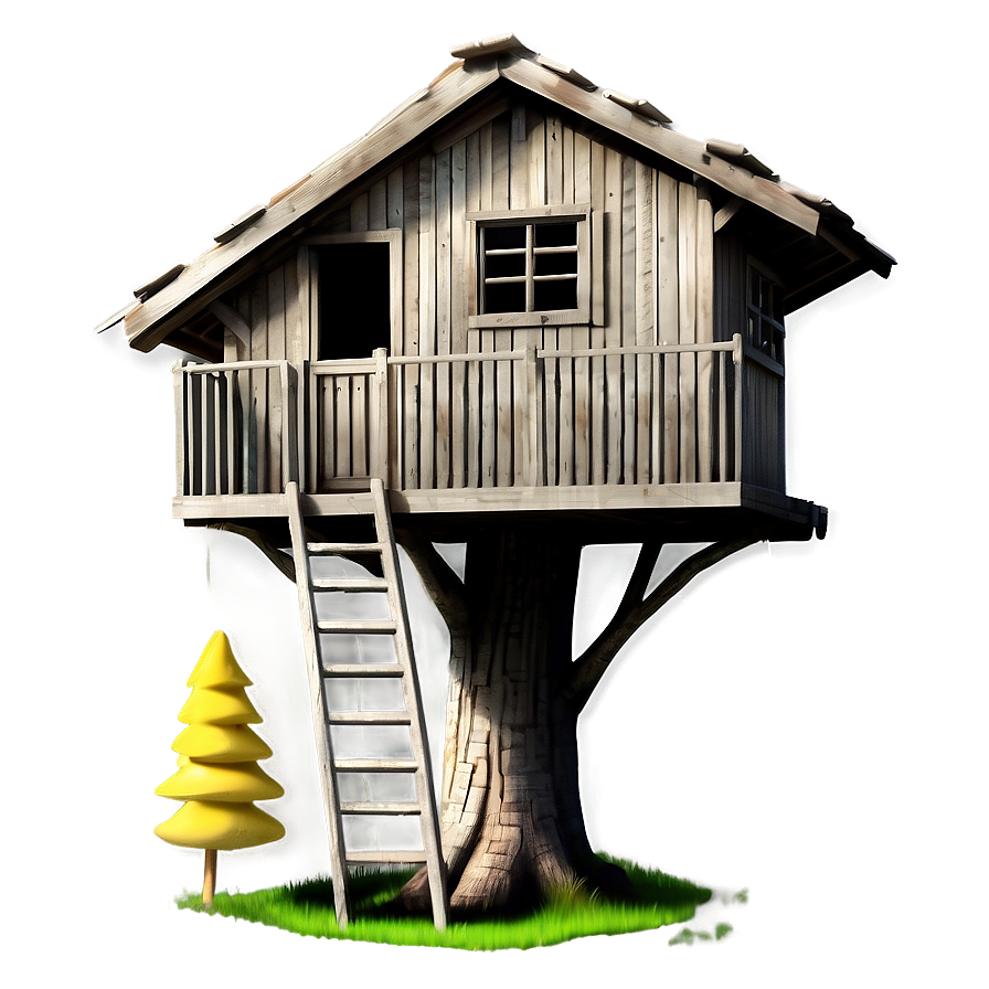 Artistic Tree House Png Nnb31