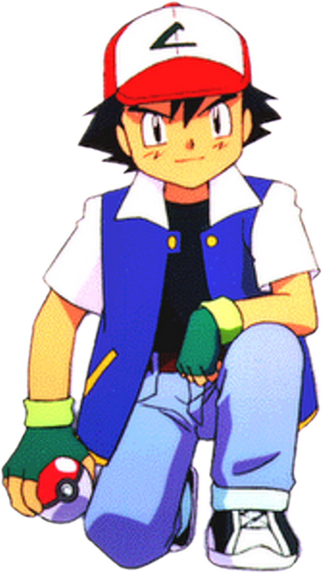 Ash Ketchum Classic Pose