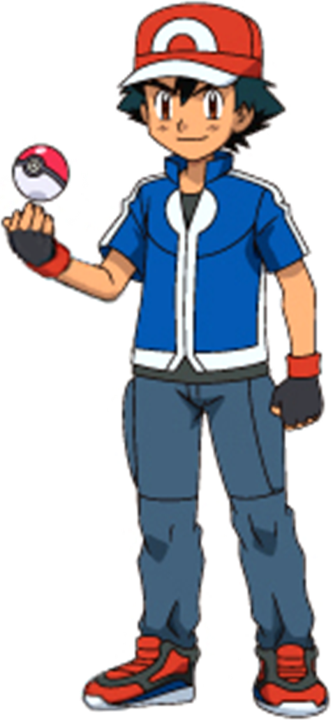 Ash Ketchum Pokemon Trainer Pose