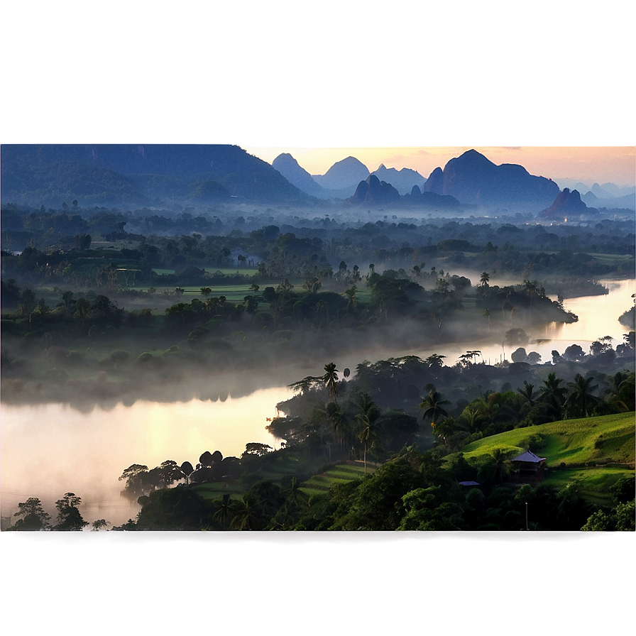 Asia Landscape Png 12