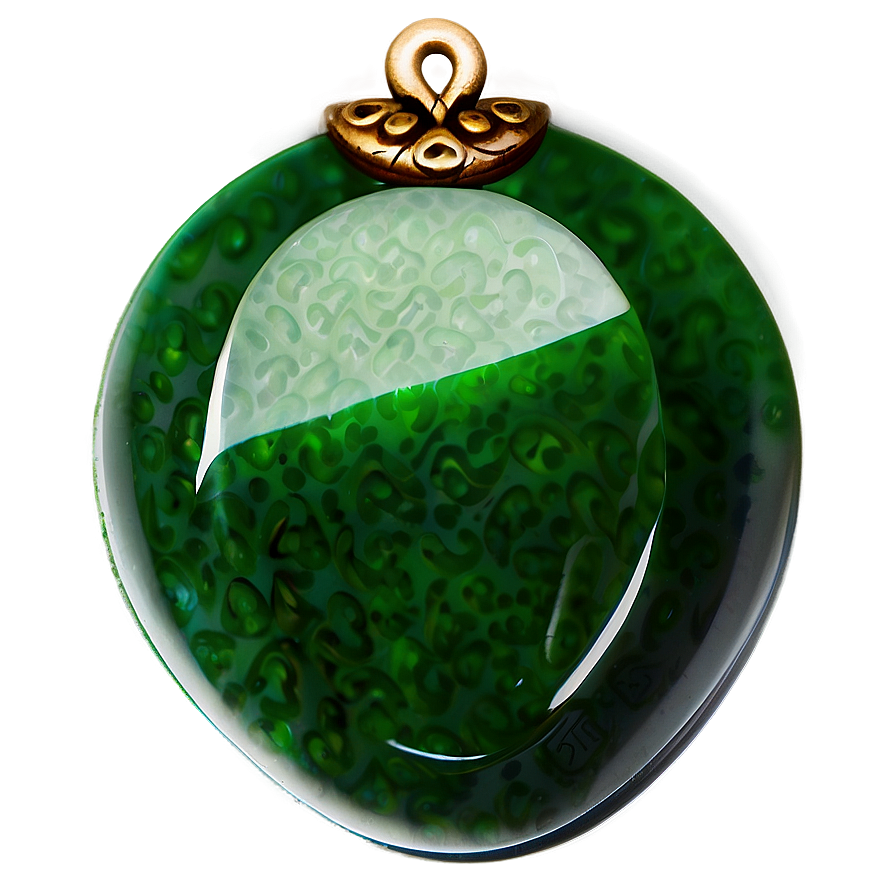 Asian Jade Charm Png Hua86