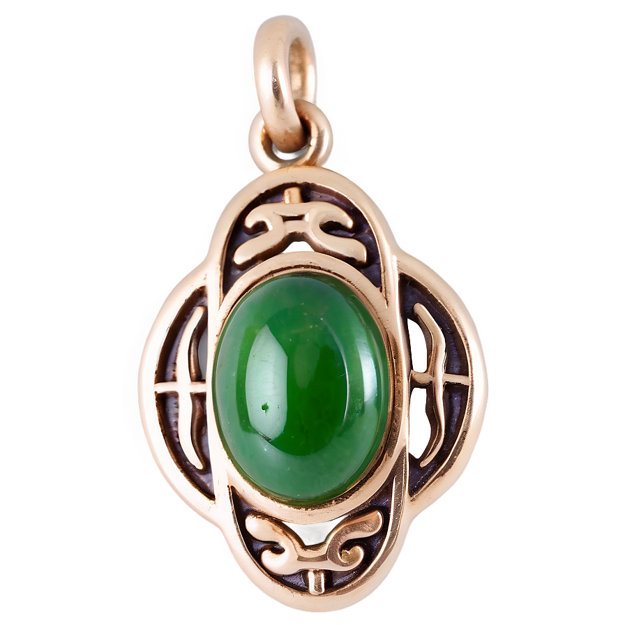 Asian Jade Charm Png Ibk