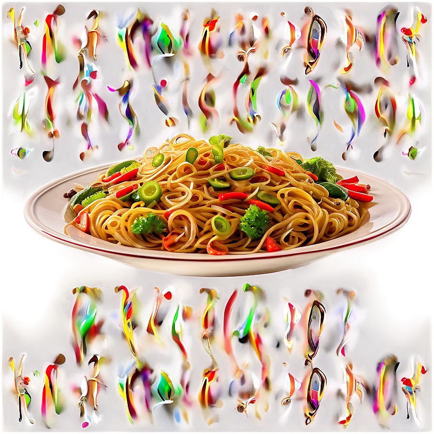 Asian Stir-fry Noodles Png Err