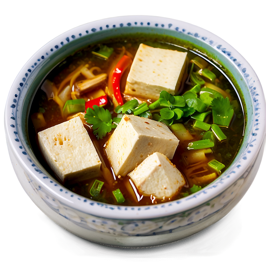 Asian Tofu Soup Png 50