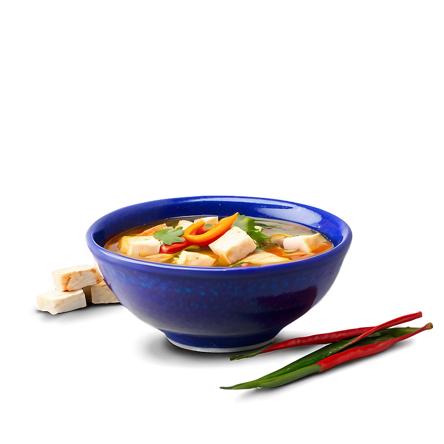 Asian Tofu Soup Png Ikl