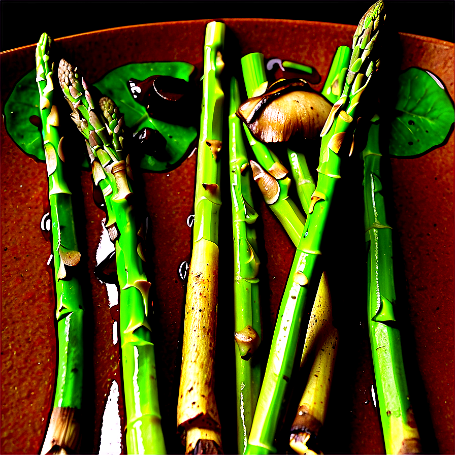 Asparagus And Mushroom Stir Fry Png 47