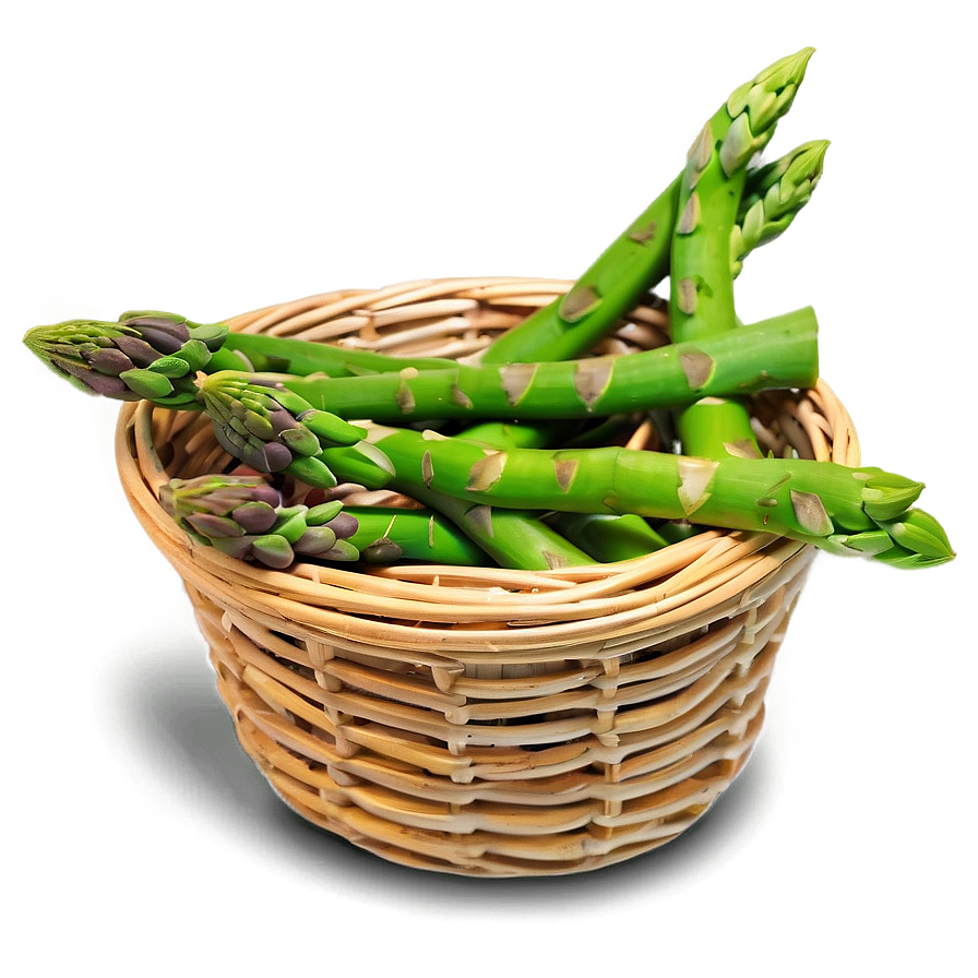 Asparagus In Basket Png Otn