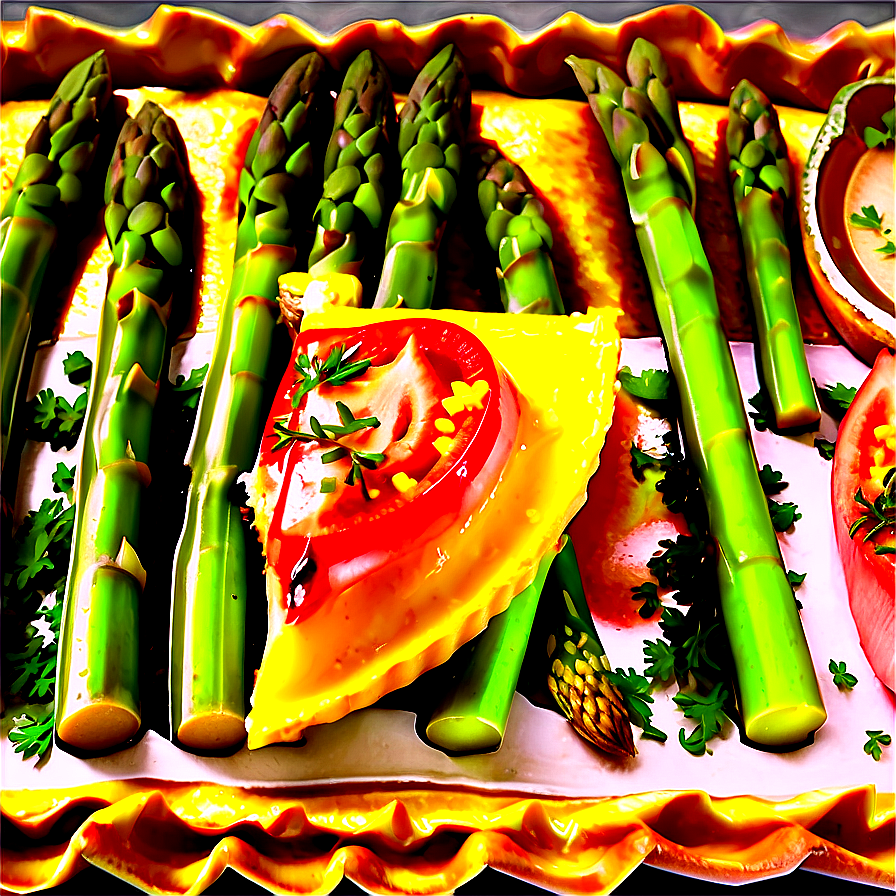 Asparagus Quiche Png 95