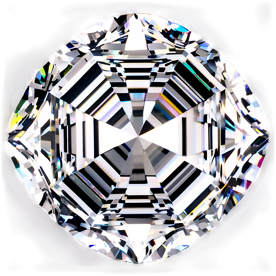 Asscher Cut Diamonds Png 05242024