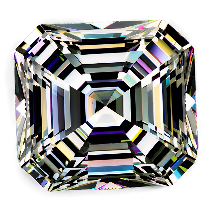 Asscher Cut Diamonds Png 37