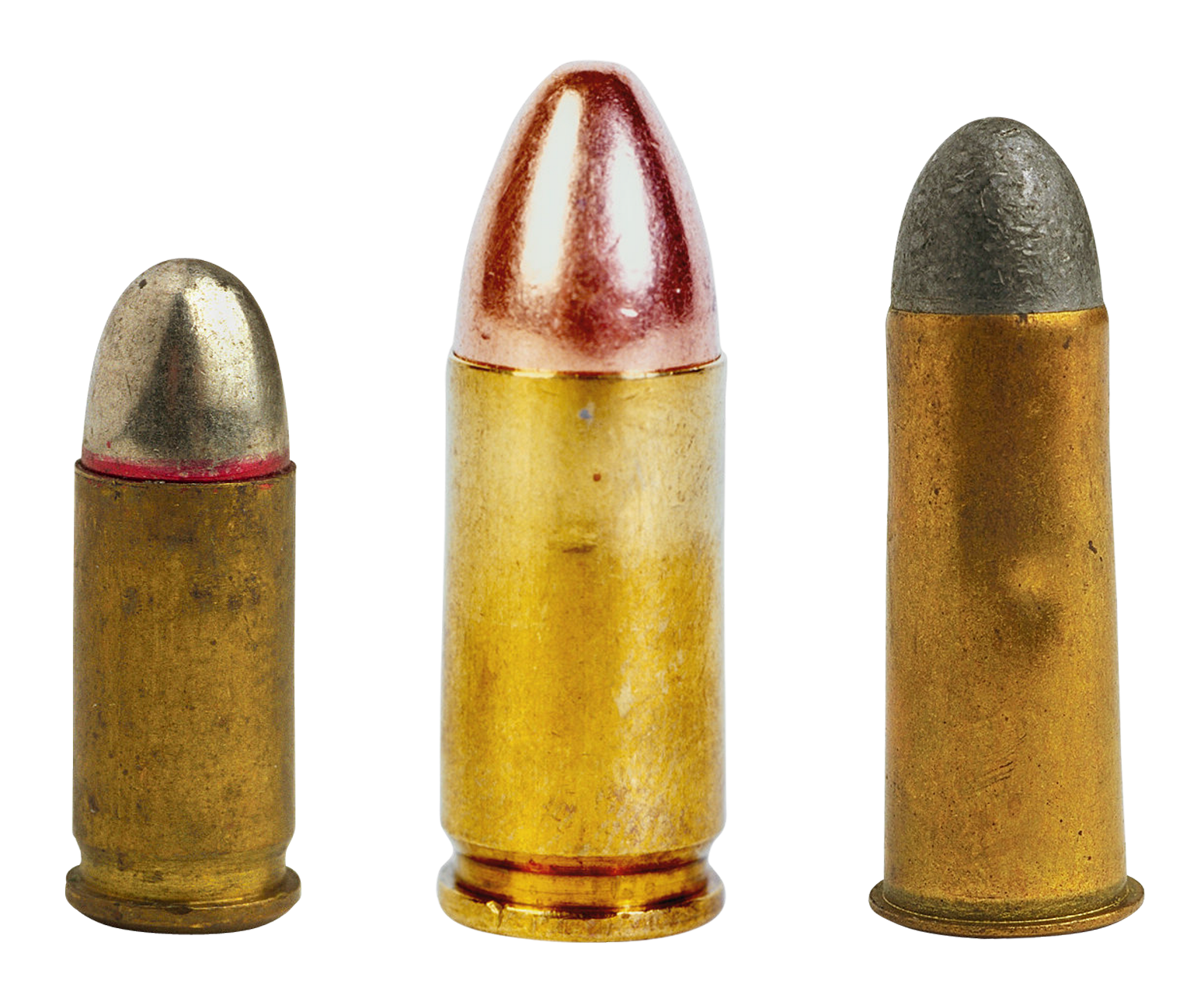 Assorted Bullets Isolatedon Transparent Background