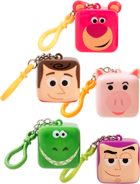 Assorted Character Keychains