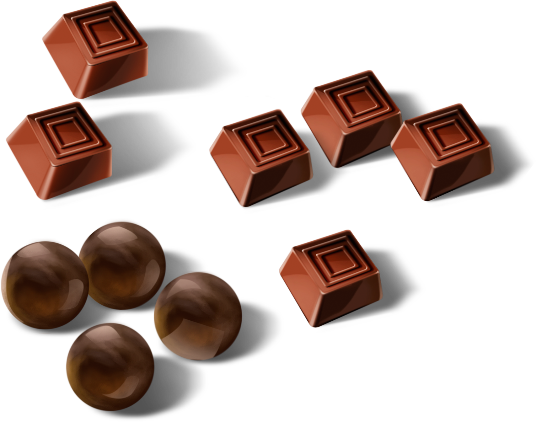 Assorted Chocolate Pieces