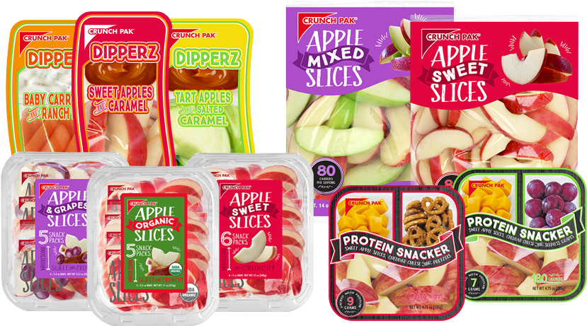 Assorted Crunch Pak Apple Snacks