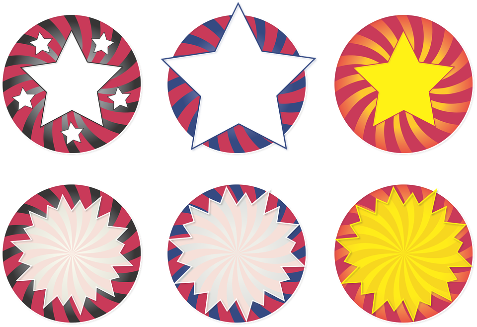 Assorted Decorative Stars Collection